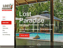 Tablet Screenshot of lostparadise.net.au